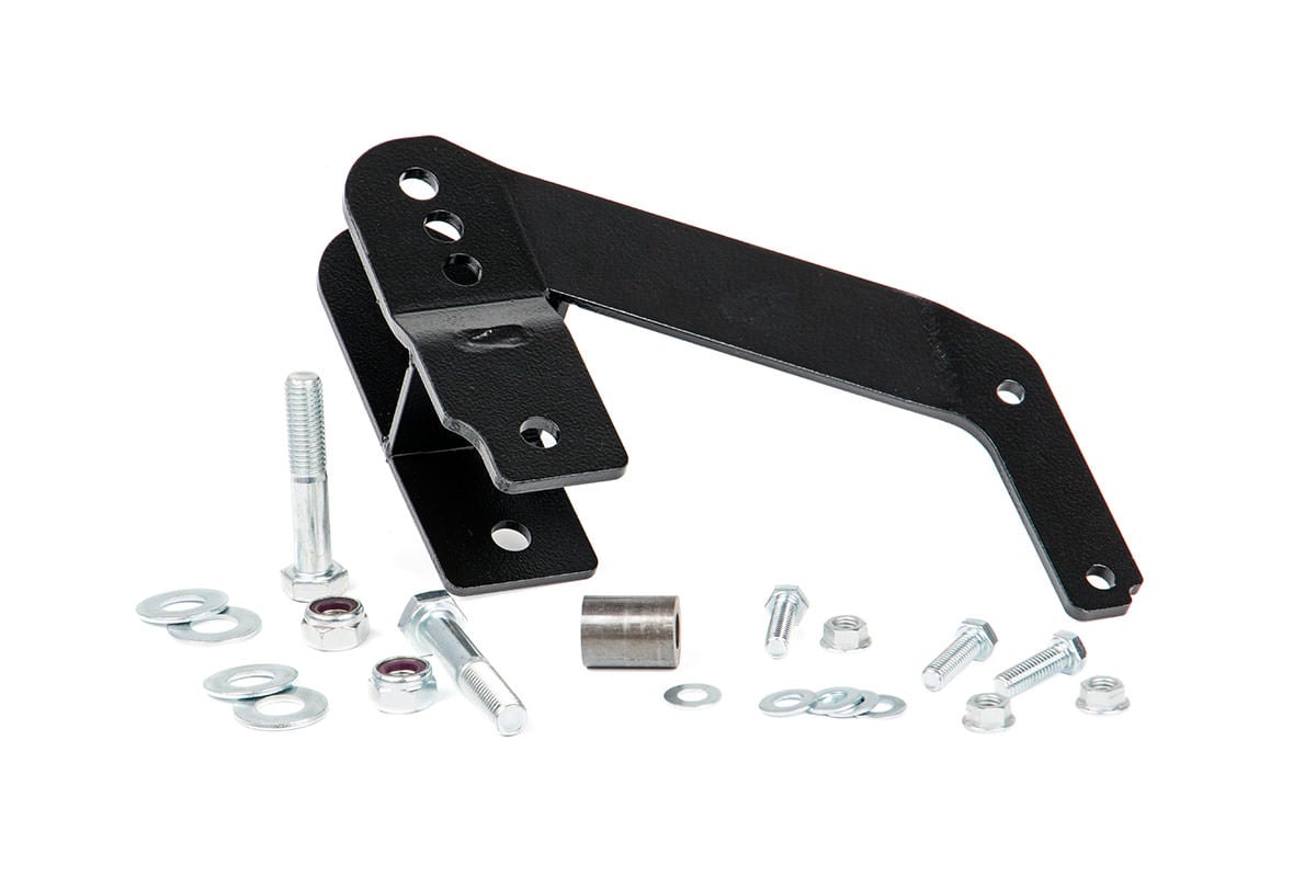 Jeep Wrangler Track Bar Bracket - Rear - Rough Country - 2.5-6 Inch Lift - '07-'10